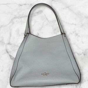 Kate Spade Leila Medium Triple Compartment Shoulder Bag Light Green/Pistachio